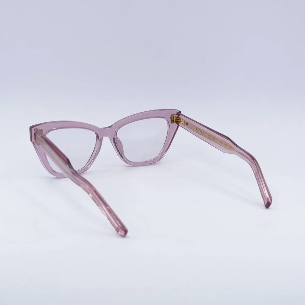 Exclusive Sale! Valentino V-TALE VLX-140C Eyeglasses Transparent Pink 53mm
